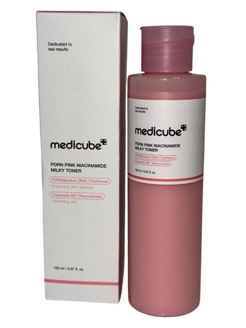 Medicube PDRN Pink Niacinamide Milky Toner Moisturizing Glow Face Skin Tone